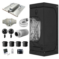 Caluma Growbox Komplettset 120x120x200, 320W LED,...