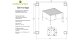 Pergola MIRADOR Deluxe 3,6x3,6 anthrazit Lamellendach